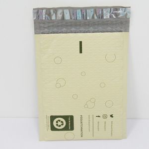 Buy cheap Green Biodegradable Bubble Mailers Reusable Plastic Eco Padded Envelopes from wholesalers