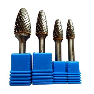 Buy cheap F Type Arc Round Head Carbide Rotary File Double Groove Grinding Head Electric Engraving Head from wholesalers