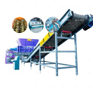 China Heavy Duty High Capacity Metal Shredder with Output Sizes ≥5mm for Industrial Scrap Metal Processing on sale