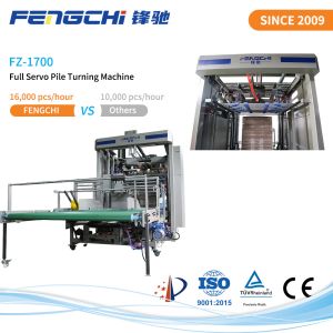 FZ-1700 11kw Paper Reversing Multi Layer Palletizer With Paper Aligning