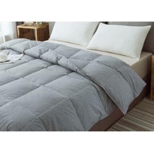Double Stitching BSCI Oeko-Tex Standard Goose Down Double Duvet