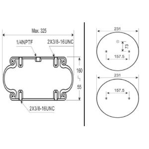 Firestone Single Convoluted Air Spring