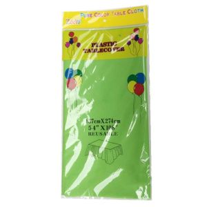 Buy cheap Party Plastic Tablecloth 5 Pack Red Disposable Rectangle Table Cover from wholesalers