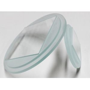 Buy cheap 3 Layers Tempered Step Glass Optical Grade Round / Square High Borosilicate Glass Smooth Surface from wholesalers