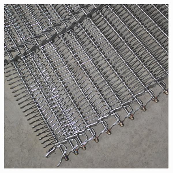 Quality Chain Link Stainless Steel Wire Mesh Spiral Metal Conveyor Belt For Freezer for sale