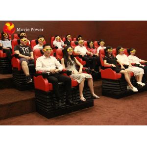 Buy cheap 4D Cinema Roller Coaster For Amusement Themes Parks With Movement Seats from wholesalers