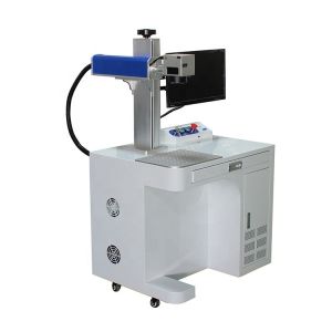 Buy cheap color fiber laser marking machine price /fiber laser engraver/laser marker on metal from wholesalers