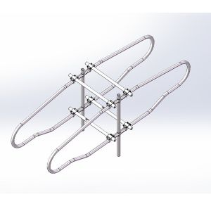 Buy cheap Hot Galvanized Free Stall Barn ISO9001 Free Stall Loops from wholesalers