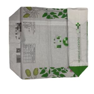Buy cheap Custom Valve Type Multiwall Paper Sack Industrial Packaging Starch With Lamination from wholesalers