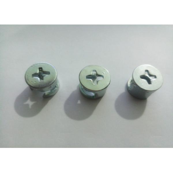 Quality 12MM Minifix Connecting Bolts , Furniture Cam Lock ISO9001 Certificated for sale