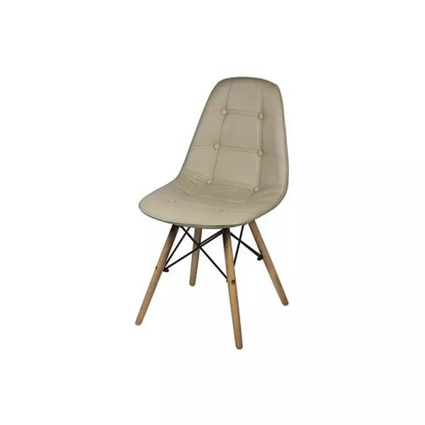 Quality UV resistant Beech Wood Leg Dining Chair Eiffel Style Dining Chair 4.8kgs for sale