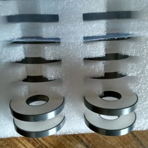 Buy cheap Lightweight Piezoelectric Element Ring / Round Piezoelectric Ceramic Plate from wholesalers