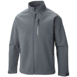 Buy cheap Breathable Mens Woven Jacket Soft Shell Fabric Water Resistant Windproof product