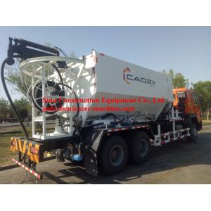 ISO CCC HOWO 4x2 ANFO Truck 8 Ton Site-mixed Explosive Truck 371hp Engine