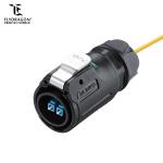 Buy cheap Outdoor Optical Fast signal Connectors Cable M24 Fiber Optic Light Connector from wholesalers