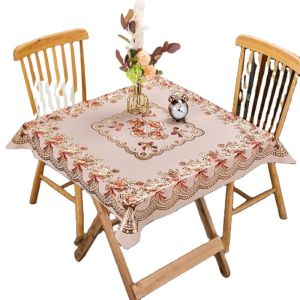 China 100cm*100cm/120cm*120cm/150cm*150cm/180cm*180cm Modern Years Table Covers for Restaurant on sale