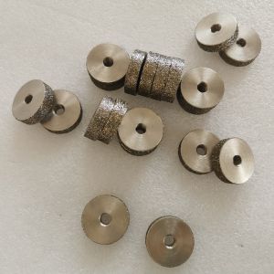 Diameter 38mm Customizable Electroplated Diamond Wheels For Hard Material