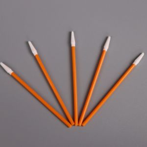 Cleanroom Bend Flexible Paddle Polypropylene Handle Polyester Microfiber Head