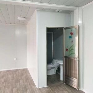 Flat Pack Office Container Two Storey Shipping Container Office With Glass