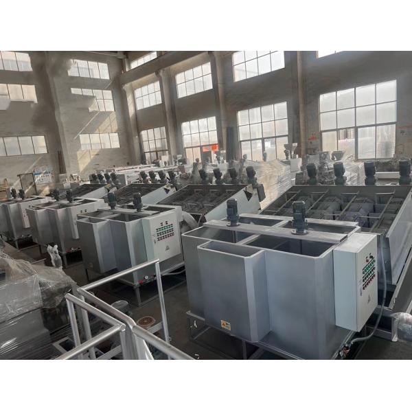 Compact Sewage Treatment Plant Sludge Dewatering Machine Screw Press 0.12m³/h