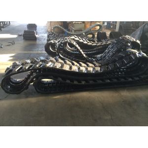Takeuchi Continuous Rubber Track , Less Vibration Rubber Digger Tracks