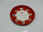 Painted Red / Colorful Home Use Tin Serving Trays For Beverages