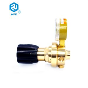 Buy cheap 25bar Low Pressure Brass Hydrogen Gas Reducer with One Gauge from wholesalers