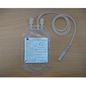 Buy cheap CPDA CPD Single Blood Bag Flat Film Transparency 250ml from wholesalers