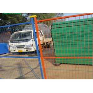 Buy cheap Easily Assembled PVC coated H8ft Removable Temporary Fencing from wholesalers