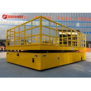 Buy cheap 80T Load Steerable Transfer Trolley With Warning Alarm from wholesalers