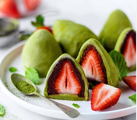 Buy cheap Automatic Encrusting Machine for Strawberry Mochi with Whole Fruit Handling, Precise Wrapping, and 220V Voltage from wholesalers