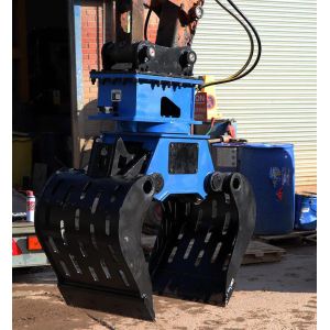 Buy cheap Hot Sale 6-10 Ton Excavator Sorting Grab Metal Scrap Hydraulic Stone Square Rotating Demolition Grapple from wholesalers
