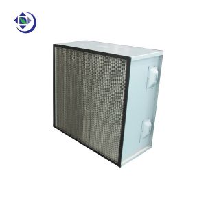 Buy cheap Class H14 Two Handles Box Type Hepa Air Filter With Alminum Foil from wholesalers