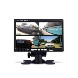 Buy cheap DC12V 24V 4 Channel Car TFT LCD Monitor 7 Inch 4CH Split Quad LCD Screen Display product