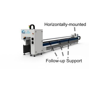 China 500W 1000W 2000W 3000W Fiber Laser Metal Cutting Machine Water Cooling Side Mounted on sale