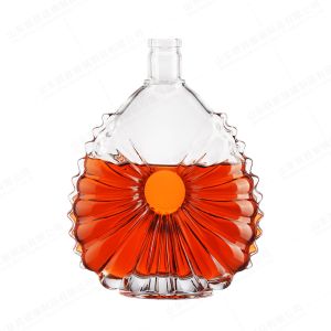 Buy cheap Liquor Bottle Empty Clear Glass Wine Vodka Rum Brandy Whisky Bottle 750ml 1000ml from wholesalers