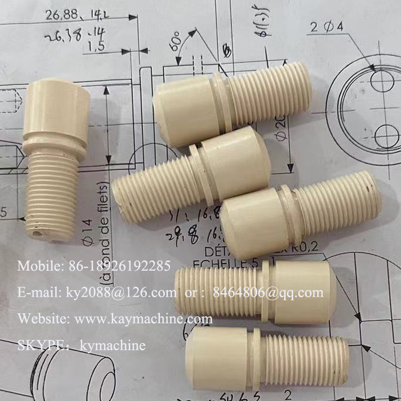 Buy cheap Polyetheretherketone Tecapeek Delrin PC PEEK ABS POM Plastic Mechanical CNC Turning Parts Custom Polishing CNC Machining Plastic Parts Motorcycle from wholesalers