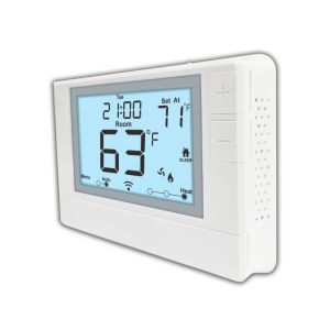 Buy cheap Coiiwsei 1H/1C Heat Pump Wired Programmable Thermostat with 5.00 W X 3.81 H X 1.06 D Physical Dimensions from wholesalers
