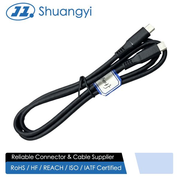 Buy cheap USB Type-C to USB Type-C Right-Angle Power & Data Cable Connector from wholesalers