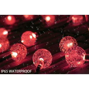 IP65 Hanging Solar Ball Light 46ft SMD0603 With 60 Bubble