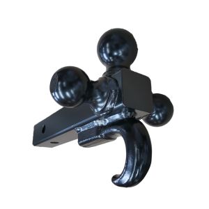 Buy cheap Black TRI Ball Mount With Hook Welded Steel Hitch Balls product