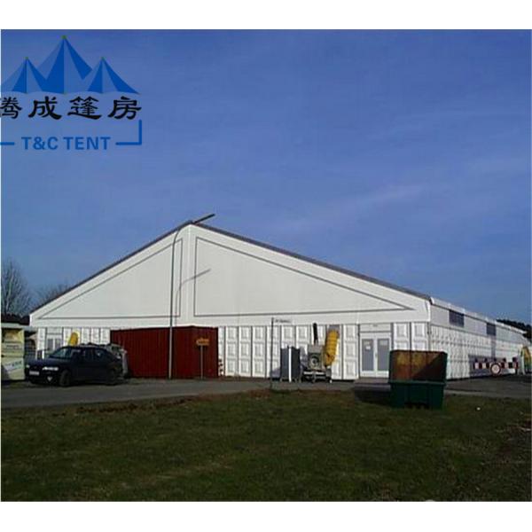 Galvanized Transparent Large Warehouse Tent With Double PVC Coated Polyester