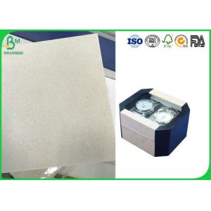 Buy cheap 400 - 1600g Smoothness Laminated Grey Board With Two Sides Grey Back For Packing Box from wholesalers