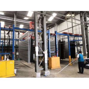 China Aluminum Modular Anodizing Line Process With Manual Racking System on sale
