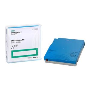Rack Compatible HPE LTO-6 Ultrium 6.25TB RW Data Cartridge C7976A for Servers 1