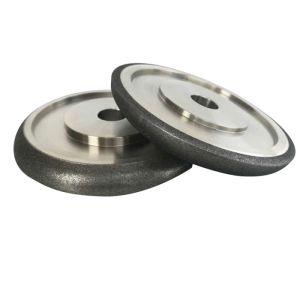 Buy cheap Efficient Electroplated CBN Grinding Wheels With Lightening Recess product