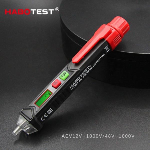 China Light Alarm Pen Type Voltage Tester , 12 Volt Non Contact Voltage Tester on sale China Light Alarm Pen Type Voltage Tester , 12 Volt Non Contact Voltage Tester on sale