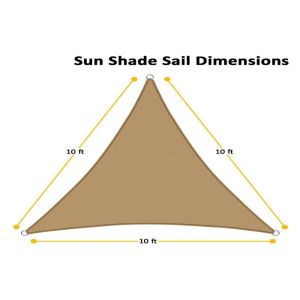 Buy cheap UV Protection Patio Shade Sails , Triangle / Rectangle Sun Shade Canopy from wholesalers