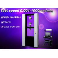 Buy cheap Different Speed Settiing Electronic Universal Testing Machine For Rubber product