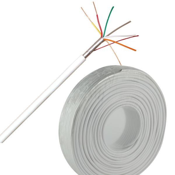 Buy cheap Eca CPR Stranded Composite Security Cable 4x0.22mm2 2x0.5mm2 Control Cable 5000000000 from wholesalers